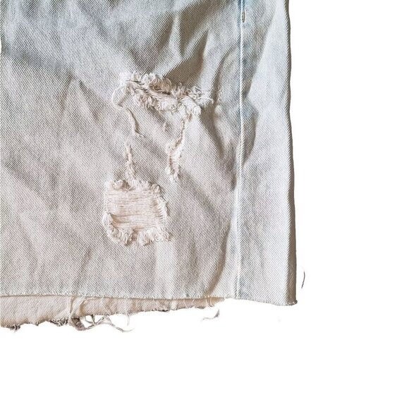 WILD FABLE Women's Plus Jean Shorts Size 30 Light Super High Rise Cut-Off NWT - Picture 5 of 12